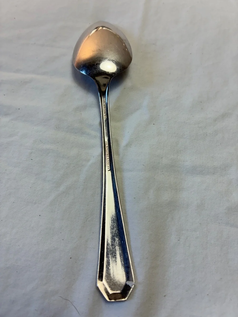Vintage Silverplate teaspoons Lincoln pattern set of 12
